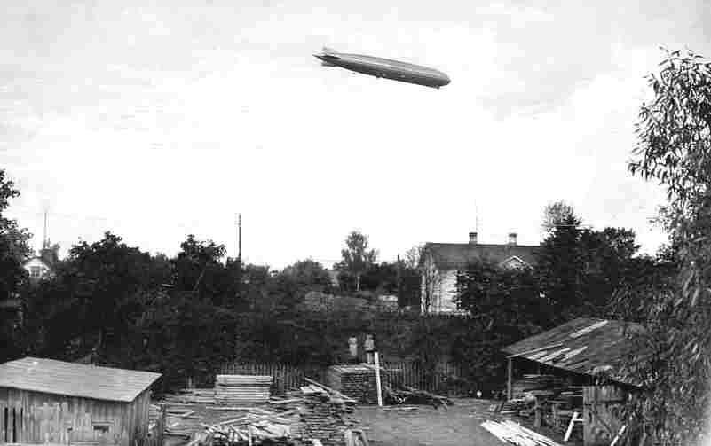 Graf Zeppelin over Riga